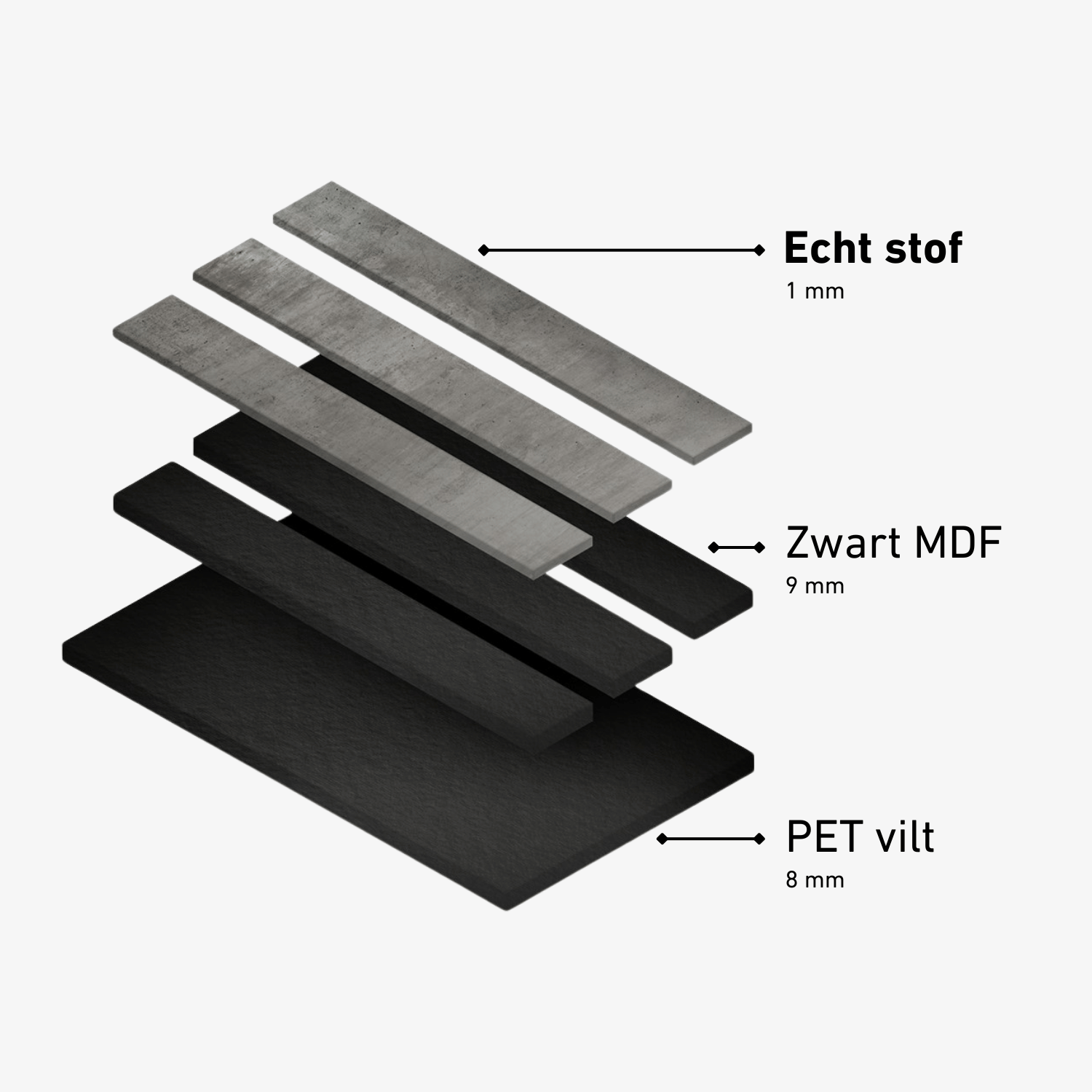 Panneau mural acoustique 280 cm - Standard - Velours - Topaze