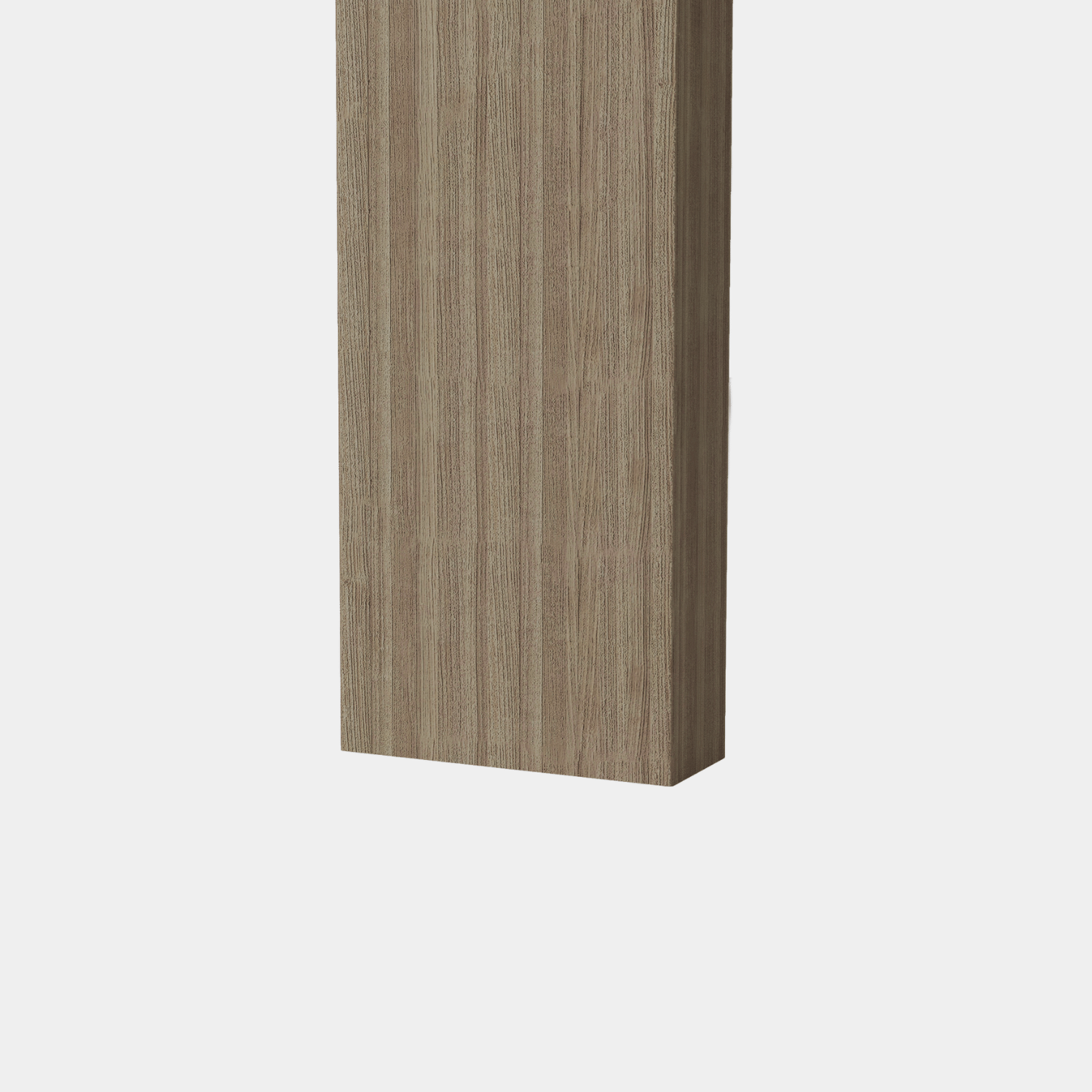 Roomdivider 300cm - Licht walnoot