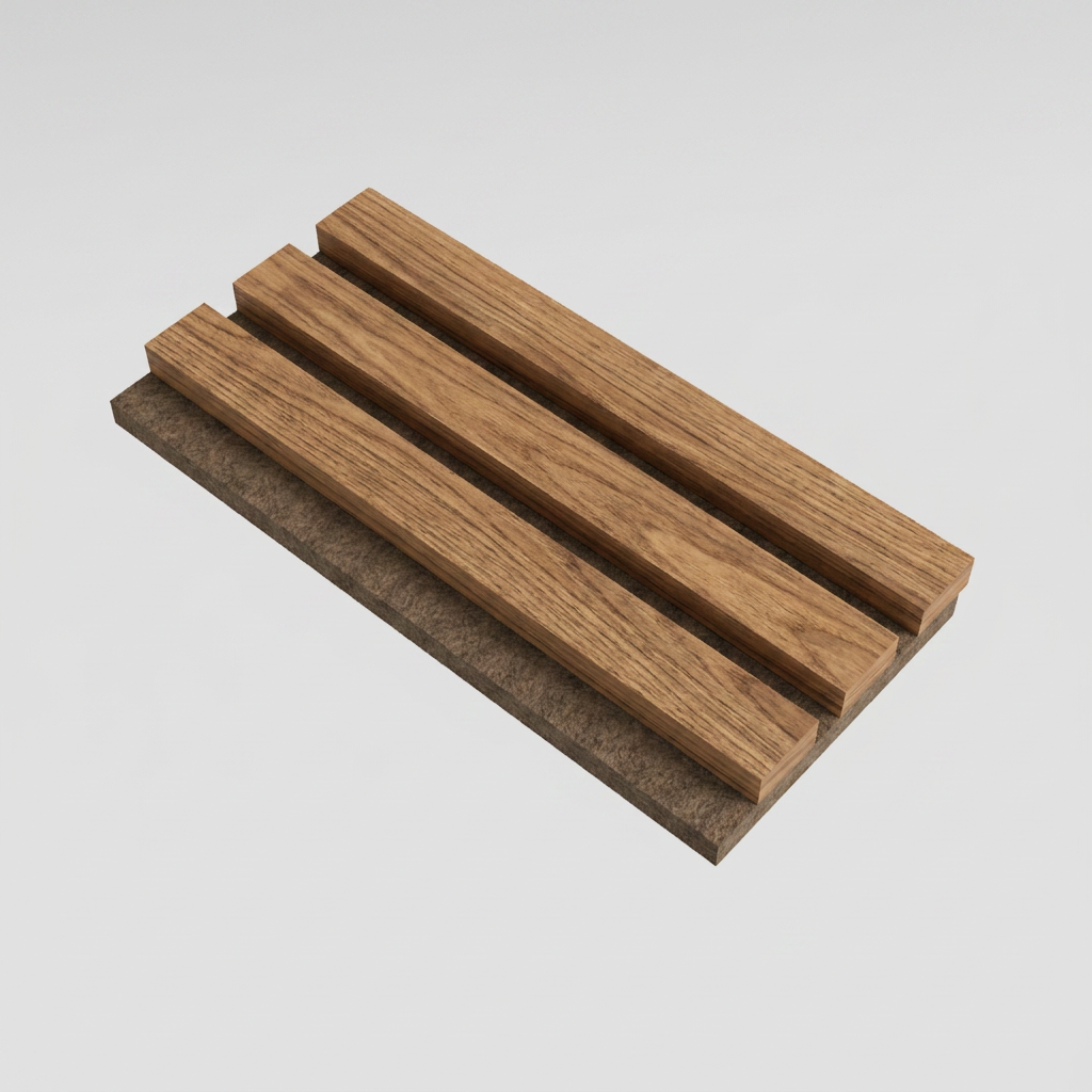 Sample - Standaard - Rustiek eiken met Beige vilt - Japandi