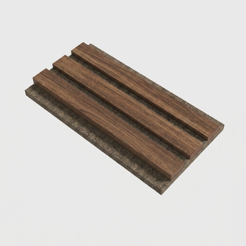 Sample - Standaard - Walnoot met Beige vilt - Japandi