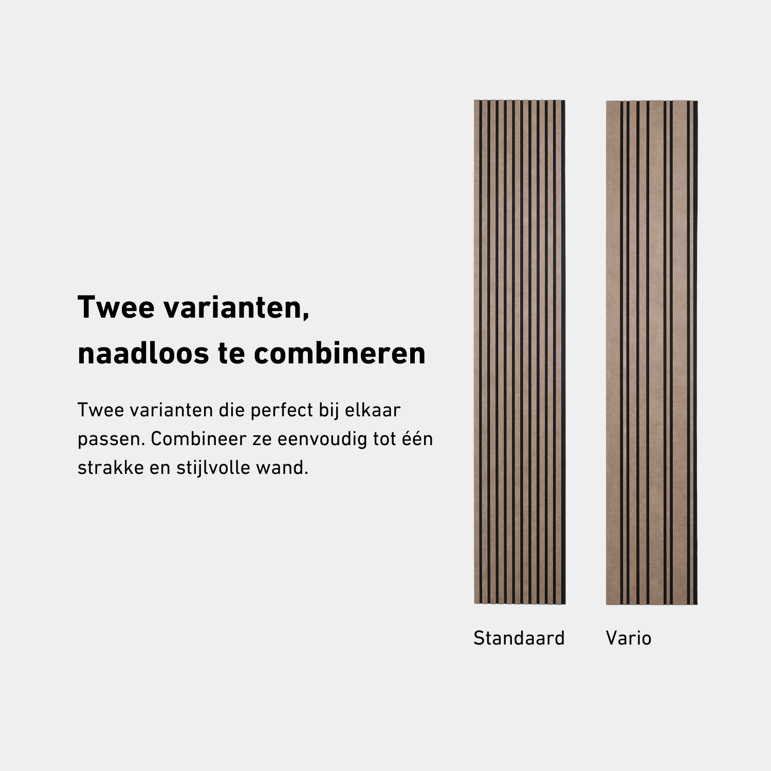 Akoestisch wandpaneel 280cm - Standaard - Leer - Elephant