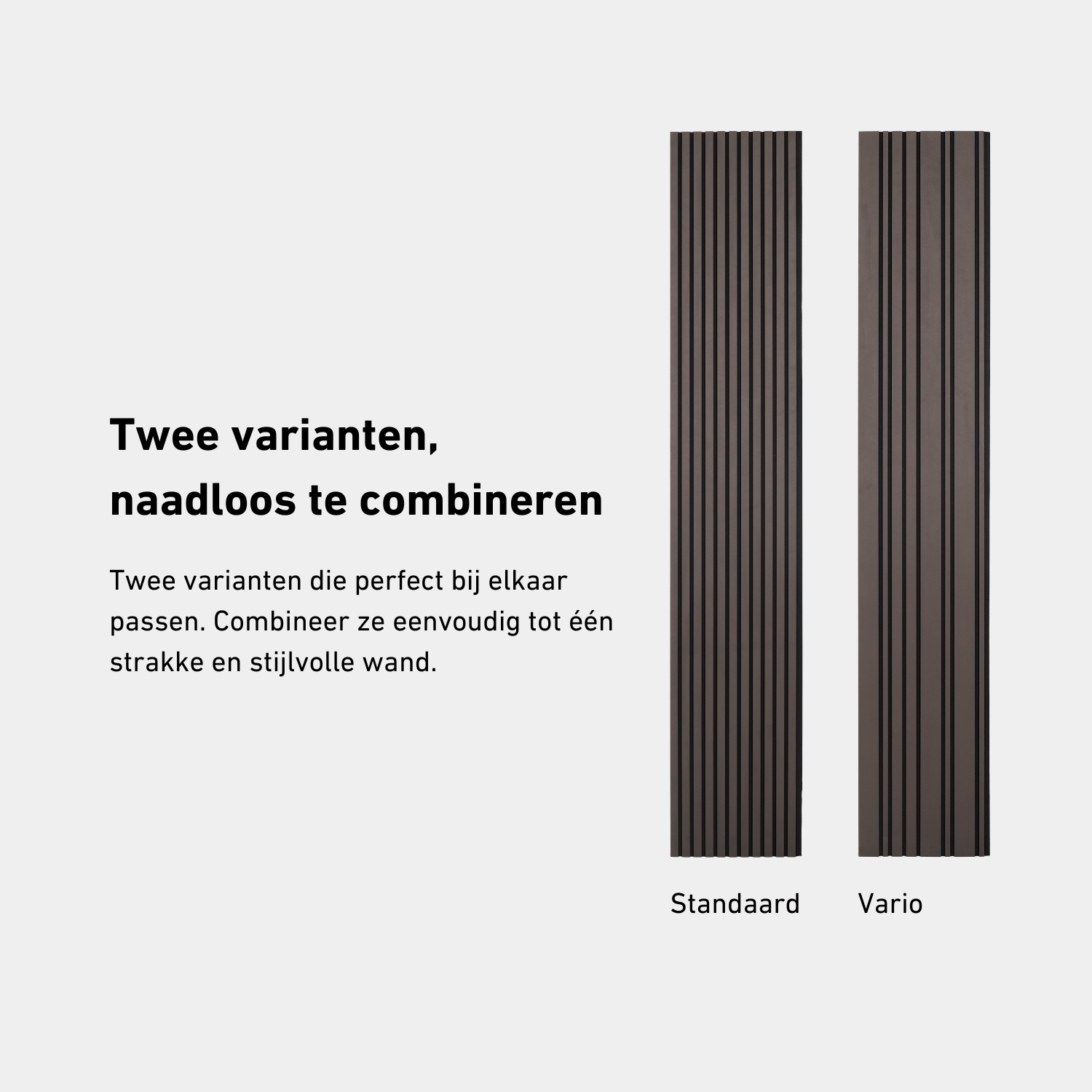 Akustikpaneele 280 cm - Standard - Wildleder - Espresso