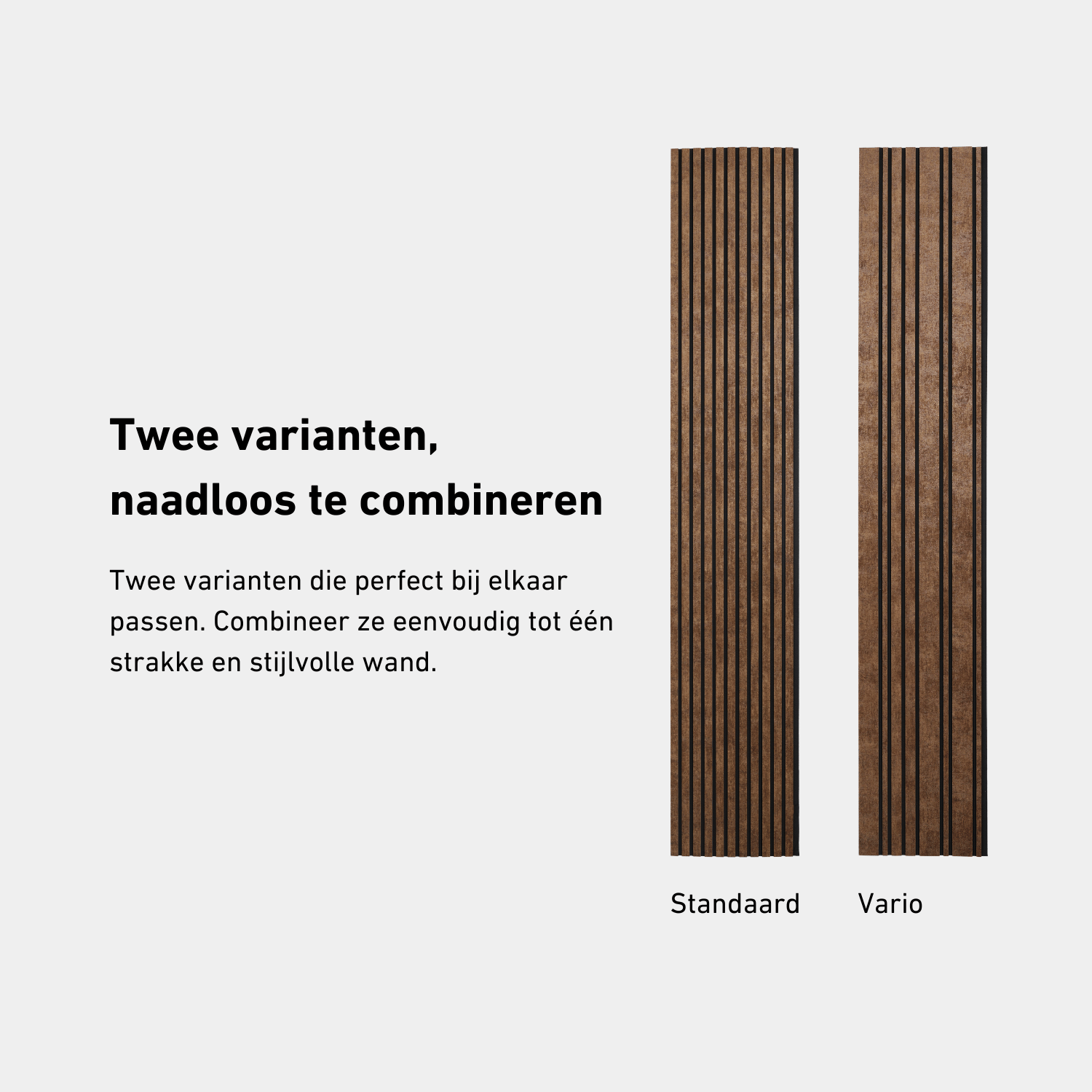 Akoestisch wandpaneel 280cm - Standaard - Velours - Topaz