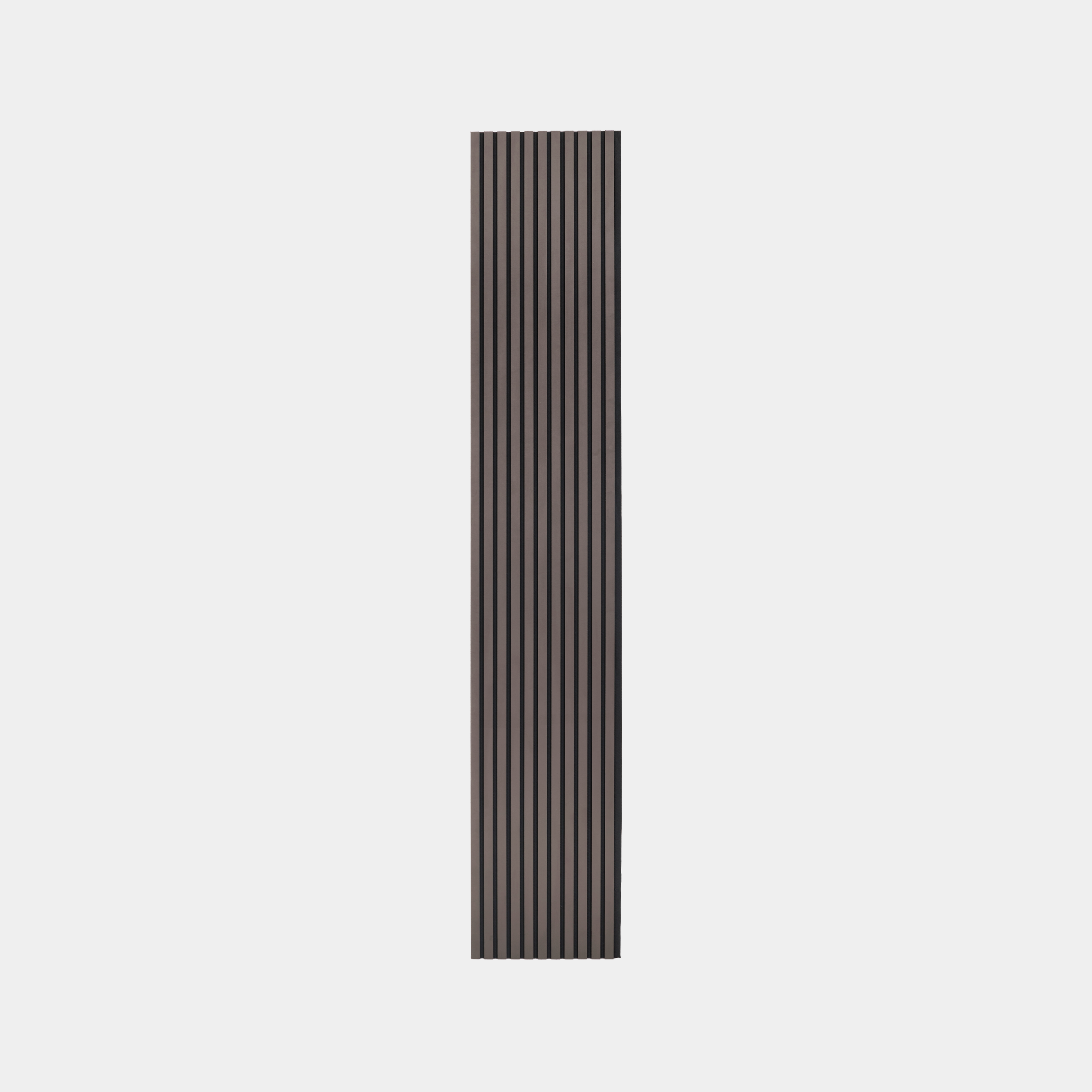 Akoestisch wandpaneel 280cm - Standaard - Suede - Espresso