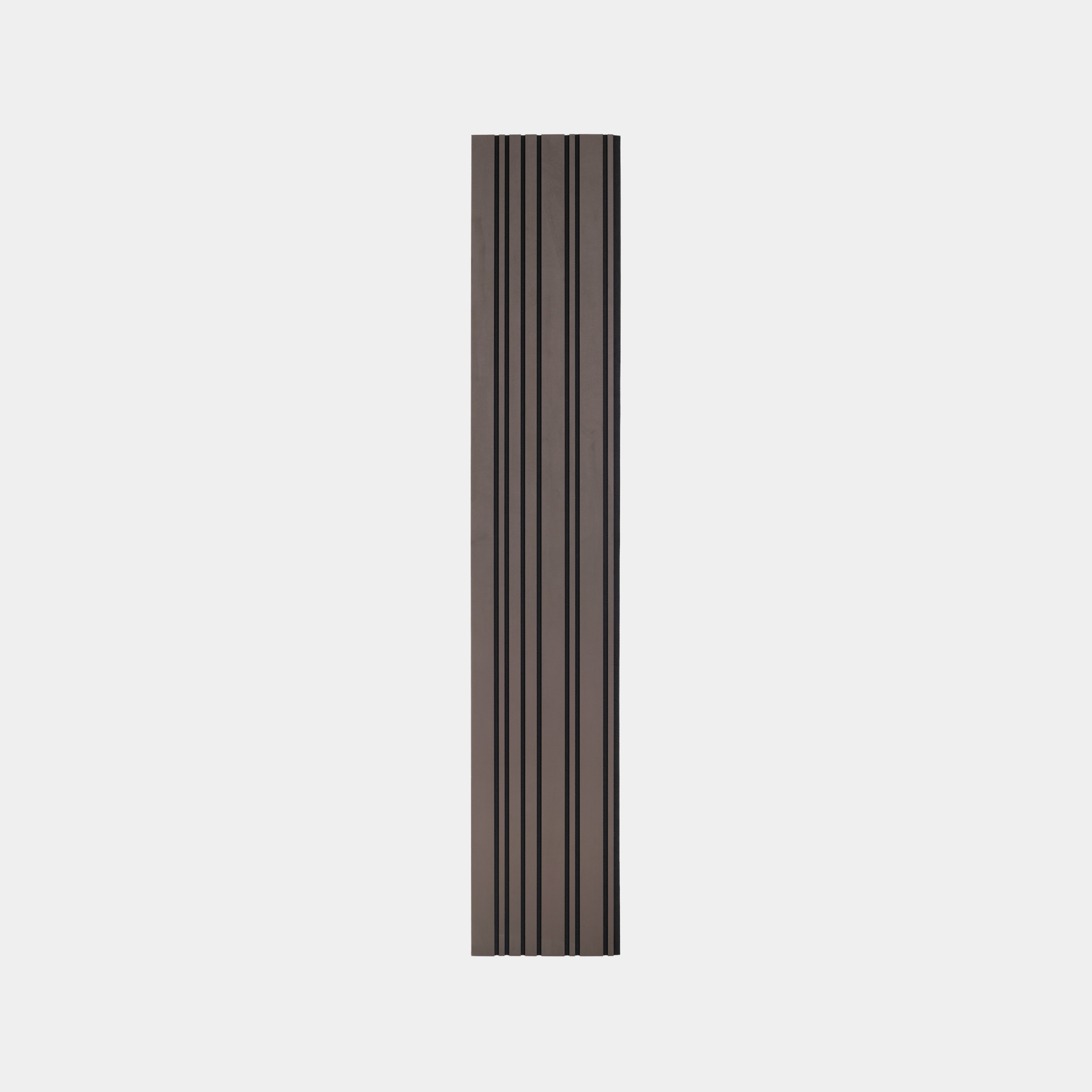 Akoestisch wandpaneel 280cm - Vario - Suede - Espresso