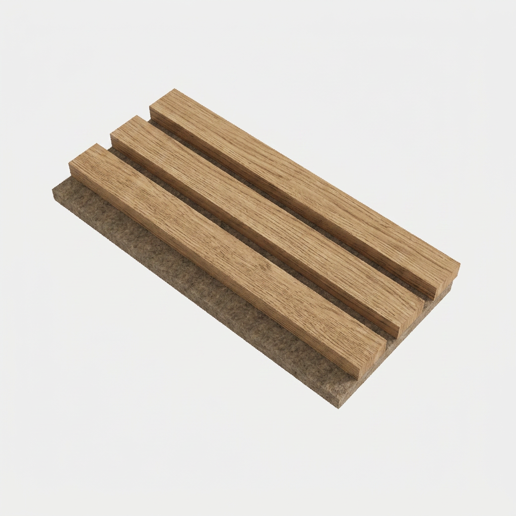 Sample - Standaard - Licht eiken met Beige vilt - Japandi